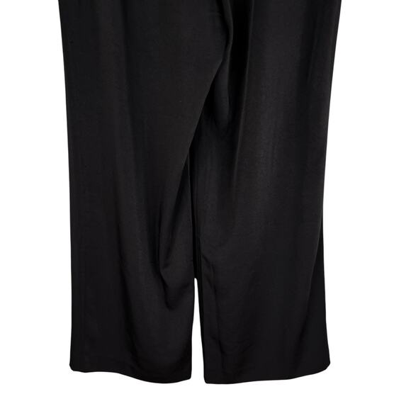 Chico's Wide Leg Side Zip Pants Black 16 New - Picture 6 of 12